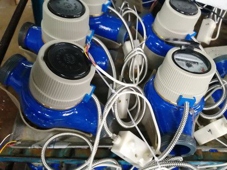 Medidor de agua fotoeléctrico